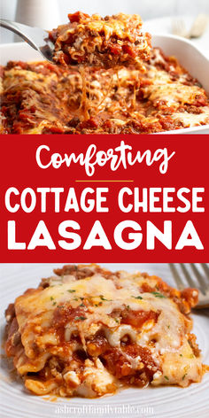 Homemade ground beef lasagna with cottage cheese. Lasagna Recipe With Cottage Cheese, Best Ever Lasagna, Cottage Cheese Lasagna, Baked Lasagna Recipe, Simple Lasagna, Cheese Lasagna Recipe, Healthy Lasagna Recipes, Lasagna With Cottage Cheese, Beef Lasagna Recipe