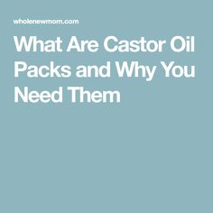 What Are Castor Oil Packs and Why You Need Them Oils For Adrenal Fatigue, Adrenal Fatigue Essential Oils, Best Prebiotic Foods, Probiotic And Prebiotic, Prebiotic Foods