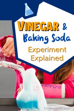 Milk And Vinegar Experiment, Vinegar And Soda Experiment, Volcano With Baking Soda And Vinegar, Baking Soda Vinegar Experiment, Vinegar And Baking Soda Experiment, Baking Soda And Vinegar Experiment Kids, Science Project Board, Baking Soda Experiments, How To Make Vinegar