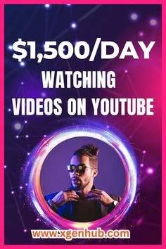 the $ 1, 500 / day watching videos on youtube is now available for free