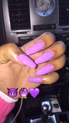 Nails Snapchat, Sns Nails Colors, Heart Nail Designs, Purple Nail, Trendy Nail Art, Heart Nails, Best Acrylic Nails