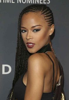 Serayah Mcneill, African American Braided Hairstyles, Side Braids, Lemonade Braids Hairstyles, Side Braid Hairstyles, Air Lines, Queen Hair