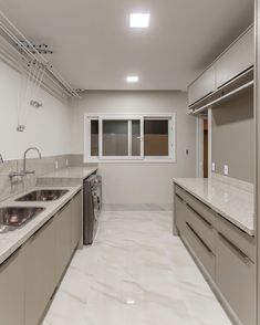 the kitchen is clean and ready for us to use in its new owner's home