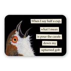 Upturned Gob Sticker Effin Birds, Nursing Humor, Laughter The Best Medicine, Coffee Nook, North Hollywood, Bird Feathers, Labels & Tags, Puns, Funny Gifts