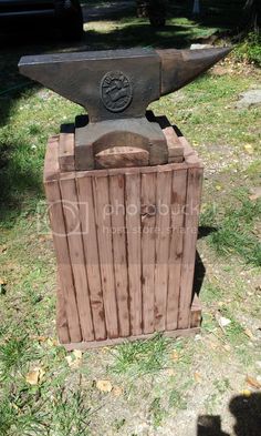 How to build a Rustic Anvil Stand - Stands for Anvils, Swage Blocks, etc - I Forge Iron I Am Ready