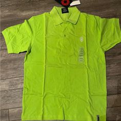 South Pole Nwt Lime Green Polo Green Casual Polo Shirt For Spring, Green Collared T-shirt For Streetwear, Green Polo Collar Top For Streetwear, Green Short Sleeve Polo Shirt For Streetwear, Casual Green Polo Shirt For Streetwear, Casual Green Relaxed Fit Polo Shirt, Green Cotton Polo Shirt For Streetwear, Classic Green Top For Streetwear, Casual Green Polo Collar Shirt