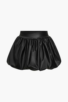 Puffer Skirt, Puff Skirt, Black Leather Skirts, Fashion Catalogue, Black Puffer, Sheer Fabric, List Style, Sheer Fabrics, Future Kids