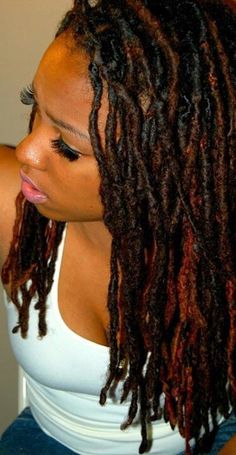 silky looking locs Beautiful Natural Hair, Hair Affair, Natural Hair Journey, Black Natural Hairstyles, Hair Envy