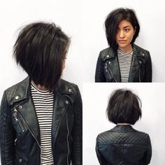 Medium Bob Hairstyles, Choppy Bob Hairstyles, Modern Haircuts, Trendy Hairstyle, Ombré Hair, Easy Hairstyle, Short Hairstyle, Trending Hairstyles