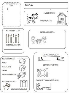 the worksheet for children to learn german with pictures and words, including an image of