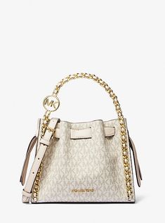 Mina Small Signature Logo Chain Crossbody | Michael Kors Affliction Clothing, Michael Kors Crossbody Bag, Michael Kors Outlet, Best Handbags, Bags Logo, Chain Crossbody Bag, Perfect Bag, Signature Logo, New Handbags