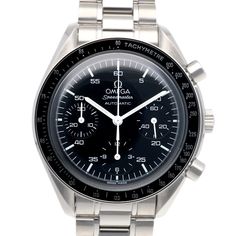 Used Omega Speedmaster Watch Stainless Steel 35105000 Automatic Men's Omega Overhauled (Sku: Gzl13q9t) === General === Brand : Omega === Design === Type : Wristwatch Gender : Men Material (Case) : Stainless Steel Material (Band) : Stainless Steel === Movement === Movement : Self Winding (Automatic) === Size === Case Diameter : 39mm / 1.54'' Wrist Size : 17cm / 6.69'' === Included Items === Accessories : Guarantee Card Accessories Notice : Before Purchasing, Please Refer To The Images Of The Acce Timeless Watches With Tachymeter For Anniversary, Timeless Tachymeter Watch For Anniversary, Modern Chronograph Watch Accessories For Anniversary, Modern Round Watch With Tachymeter, Timeless Anniversary Watch With Tachymeter, Timeless Chronograph Watch With Tachymeter For Anniversary, Black Anniversary Watch Accessories With Chronometer, Modern Automatic Chronograph Watch For Anniversary, Modern Chronograph Watch With Round Dial For Anniversary