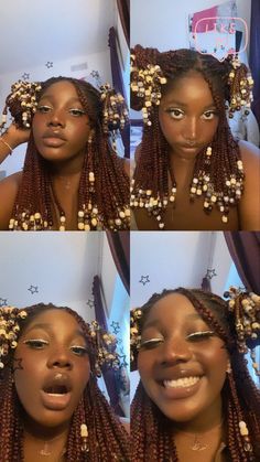 Linktree. Make your link do more. Beads On Box Braids, Box Braids Hairstyles Natural Hair, Braids Hairstyles Natural Hair, Box Braids With Beads, Cabello Afro Natural, Hairstyles Natural Hair, Braids Hairstyles Pictures