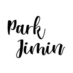 the words park jimmy written in black ink