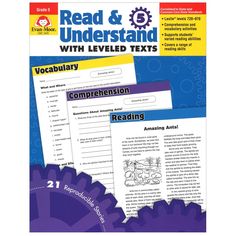 read and understand with leveled texts book