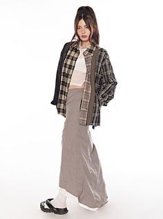 Look no further - the Color Block Patchwork Plaid Shirt from Nightcity Clothing is a must-have this season! This oversized fit shirt adds the perfect touch of style to any outfit. Its comfortable fit and unique design will have you feeling confident whether you're out on the town, or lounging around in casual comfort. Easily pair it with your favorite pair of jeans, or add a bit of color to an already chic skirt. Get ready to take on the day in this Color Block Patchwork Plaid Shirt.
Gender: Wom Chic Skirt, Chic Skirts, Feeling Confident, Urban Wear, Polo Collar, Plaid Shirt, Oversized Fits, Workout Shirts, Black Shirt