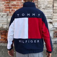 Crazy Jacket Mint Condition, No Flaws! Men’s Medium, Can Fit Up To An Xl Tommy Hilfiger Long Sleeve Windbreaker For Fall, Tommy Hilfiger Long Sleeve Windbreaker For Winter, Tommy Hilfiger Long Sleeve Outerwear For Streetwear, Long Sleeve Tommy Hilfiger Outerwear For Streetwear, Tommy Hilfiger Long Sleeve Winter Windbreaker, Sporty Tommy Hilfiger Outerwear For Fall, Tommy Hilfiger Sporty Long Sleeve Outerwear, Tommy Hilfiger Sporty Outerwear For Fall, Coats Vintage