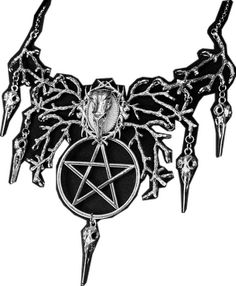 Gothic Nickel-free Necklaces For Festivals, Gothic Halloween Adjustable Necklace, Pagan Halloween, Pentagram Necklace Aesthetic, Pentagram Choker, Halloween Alternatives, Mallgoth Necklace, Goth Accessories, Gothic Accessories