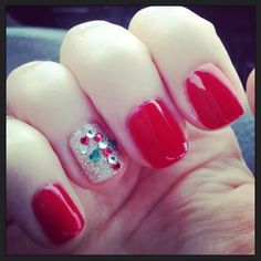 40+ Easy Christmas Nail Designs for a Holly Jolly Time - HubPages Nail Trimming, Beauty Crush, Snowflake Nail Art