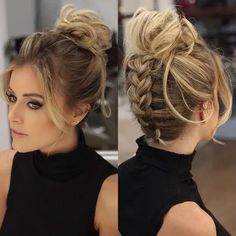 Penteados para Cabelos Curtos: 25 Ideias para Você Arrasar! Romantic Hairstyles, Pinterest Hair, Summer Hairstyles For Medium Hair, Penteado Cabelo Curto, Hairstyles Easy, Braids For Short Hair, Gorgeous Hair, Bridesmaid Hair, Up Hairstyles