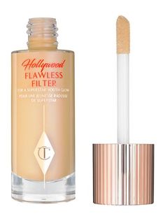 Charlotte Tilbury Hollywood Flawless Filter, Charlotte Tilbury Hollywood Flawless, Hollywood Flawless Filter, Flawless Filter, Red Carpet Makeup, Tan Skin Tone, Celebrity Skin, Medium Skin Tone, Deep Skin