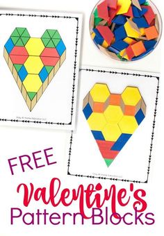 this is an image of free valentine's day printables for toddlers