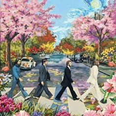 the beatles cover art for the album