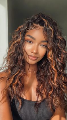 Fall Hair Colors Copper Highlights Copper Highlights, Copper Hair Color, Styling Guide, Hair Essentials, Busy Lifestyle, Copper Hair, Sleek Hairstyles, Hair Fall, Fall Hair Colors