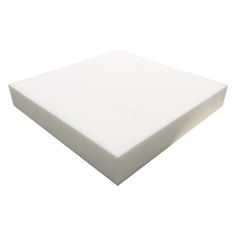 a white mattress topper on a white background with no sheets or pillows in it