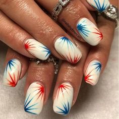 ## Introduction Fourth of July is just around the corner, and you want your nails to be as dazzling as the fireworks! But who has time for a lengthy manicure... The post Get Insta-Worthy Fourth of July Nails in 5 Minutes! 🤯💅 appeared first on Food Fusion Hub. 4tg Of July Nails, Red White And Blue Nails, White And Blue Nails, Nails July, 4th Nails, Patriotic Nail