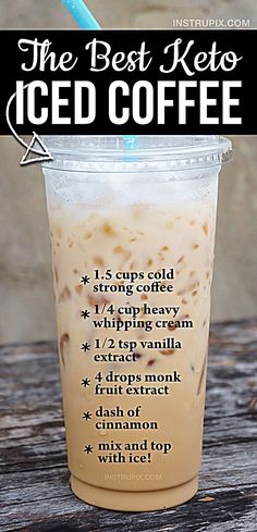 the best keto iced coffee recipe