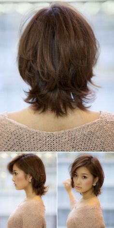 Back View, Medium Hair Cuts, Hair Today, Great Hair, Layered Haircuts, Layered Hair