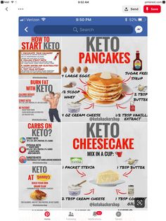 Keto Fast Food Options, Vegan Keto Diet, Keto Diet Benefits, Starting Keto, Keto Pancakes, Low Carb Diets