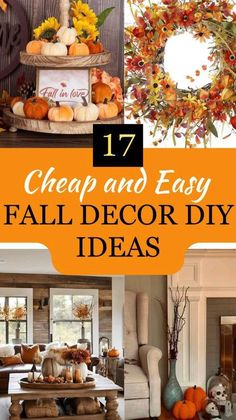 fall decorating ideas that are easy and cheap