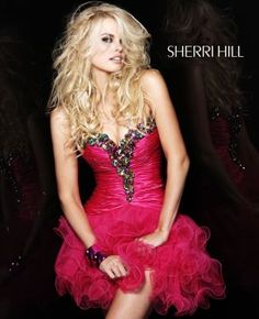 I don't even wanna know the $$$$ 2010 Prom, Gaun Koktail, Prom Dress 2012, Glitter Rosa, Sherri Hill Prom, Gorgeous Prom Dresses, Red Homecoming Dresses, Sherri Hill Prom Dresses, Prom Dresses Gowns