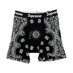 Supreme X Hanes Bandana Boxer Briefs Black Trusted Seller 100% Authentic Fast Shipping Online Release 1 Pair Of Boxer Briefs Cotton Elastic Waist Made In India In Most Cases We Do Not Keep Original Packaging From Brands Unless It Is Shown In Our Listing Pictures, This Applies To All Clothing In Our Shop. All Pictures Are Taken By 0riginalfeet. Boxer For Men, Cute Everyday Outfits, Dream Clothes, Boxer Briefs, Everyday Outfits, Briefs, Black Color, Elastic Waist, Black White