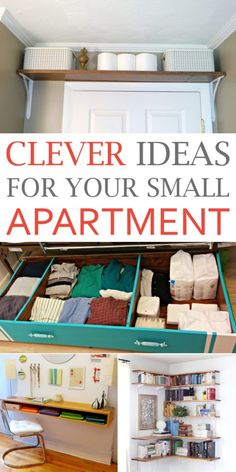 clever storage ideas for your small apartment