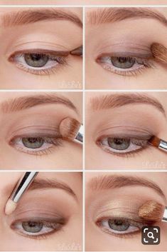 Smokey Eyeshadow Tutorial, Trucco Smokey Eye, Simple Eyeshadow Tutorial, Easy Eye Makeup Tutorial, Blue Eye Makeup Tutorial, Make Up Foundation, Trendy Eyeshadow, Tutorial Eyeliner, Best Wedding Makeup