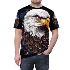 Check out our collection of Cut & Sew Tees! From patriotic to cute kitten graphics, we've got something for everyone. Available in Unisex and Women's sizes. 🇺🇸😻🤠🦈 
https://www.ebay.com/itm/395037823784?mkcid=16&mkevt=1&mkrid=711-127632-2357-0&ssspo=f0roingxqh6&sssrc=2047675&ssuid=f0roingxqh6&widget_ver=artemis&media=COPY Women Riding Motorcycles, Tatoo Styles, Eagle American Flag, Retro Graphic Design, Spirit Clothing, Palm Tree Sunset, Summer Fashions, Eagle American, Flag American