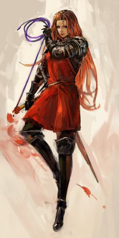 opiu... | Kai Fine Art Mage Art, Tactics Ogre, Pose Study, Fantasy Fighter, Character Images, Female Character Inspiration, Fantasy Collection, Pose References