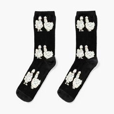 Super soft all-over printed knit socks with extra cushioning in the sole. Suitable for men and women. Great gift idea for chicken keepers. Chicken Socks, Silkie Chickens, Knit Socks, Knitting Socks, Multi Color, Great Gifts, Socks, Chicken, Men And Women