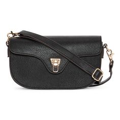 This Liz Claiborne women's Brielle flap shoulder bag is designed to be fashionable and functional, making it a must-have for your everyday collection. It's crafted from faux leather with gold-tone hardware and features interior pockets, a stylish flip-lock closure at the front, and an adjustable and removable crossbody strap. Closure Type: Flip LockPockets: 1 Back Slip Pocket, 1 Front Zip Pocket, 1 Front Slip PocketMetal Color: Gold ToneMeasurements: 2.5 Depth/Inches, 5 Height/Inches, 9 Width/In Daily Use Flap Shoulder Bag With Magnetic Closure, Black Flap Bag With Adjustable Handle For Office, Black Office Flap Bag With Adjustable Handle, Office Crossbody Satchel With Fold Over Clasp, Chic Satchel Saddle Bag With Adjustable Handle, Modern Flap Shoulder Bag With Adjustable Handle, Modern Satchel Shoulder Bag With Fold Over Clasp, Modern Satchel With Fold Over Clasp And Flap, Modern Crossbody Satchel With Fold Over Clasp