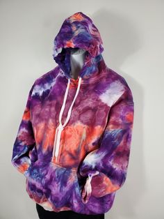 Plum Wine Watercolor Custom Order Tie Dye Sweatshirt or Hoodie, Ice Tie Dye Hoodie, Tie Dye Sweatshirt, Hand Dyed Unisex Tie Dye The fun part of making these shirts is the process is the same for all but the results can vary  due to the movement and reaction of the dye, making your shirt a one-of-a -kind.   I use high cotton unisex sweatshirts. Unisex shirts run larger than women's t-shirts. For your desired fit please review size chart and order accordingly. PROCESSING TIME: is 3-5 business day Hand Dyed Relaxed Fit Hoodie Sweatshirt, Hand-dyed Relaxed Fit Hoodie Sweatshirt, Tie Dye Hoodie With Drawstring Hood, Tie Dye Hoodie With Drawstring Hood And Crew Neck, Tie Dye Hoodie Sweatshirt With Drawstring, Tie Dye Crew Neck Hoodie With Drawstring, Tie Dye Hoodie With Drawstring Hood For Winter, Tie Dye Cotton Hooded Hoodie, Tie Dye Cotton Hooded Sweatshirt