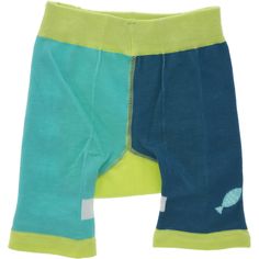 PREMIUM QUALITY: 12-24 months; the shorts are made from a super soft and stretchy combination of 75% bamboo, 23% polyester, & 2% elastane. It is also available in a 6-12-month size. It is packaged in a plastic polybag with a hangtag and plastic hanger. IN-HOUSE DESIGN: The waistband, bum, and over-the-knee trim are light green. One leg is white and teal-blue striped; the other is light blue and white striped on the backside. The front legs are a solid teal-blue and solid blue split down the midd Playful Blue Bottoms With Built-in Shorts, Green Cotton Boxer Briefs, Playful Short Diaper Cover For Playwear, Playful Shorts For Playtime, Green Playtime Shorts, Green Stretch Short Boxer Briefs, Playful Blue Bottoms For Playtime, Green Cotton Playtime Shorts, Green Cotton Shorts For Playtime