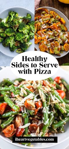 healthy side dishes to serve with pizza