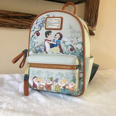 -Authentic, Brand New With Tags Loungefly Disney Snow White The Prince And The Seven Dwarfs Mini Backpack -You Will Receive The Exact Bag Pictured. -Super Cute, A Great Collectible For Pokemon Fans. -Comes From A Smoke Free, Pet Free Home. -I Ship Within 1-2 Days From Purchase. -Please Request For More Photos If Needed. -Check Out My Other Items! Bundle For A Discount. Snow White And Prince, Disney Princess Backpack, Loungefly Purse, Disney Princess Cosplay, Princess Backpack, Disney Loungefly, Disney Snow White, The Seven Dwarfs, Loungefly Bag