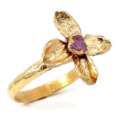 Vibrational Medicine, Flower Collection, Wedding Engagement Ring, Floral Ring, Lilac Flowers, Enchanted Garden, Minerals And Gemstones, Real Flowers, Pink Sapphire