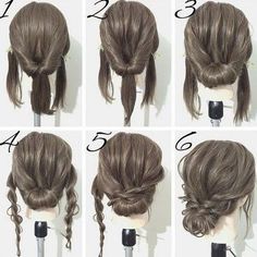 31 Ağustos 2018 Neu Frisuren Stile 2018 46 Views admin 31 Août 2018 Nouveaux styles de coiffures 2018 46 Vues Fast Easy Updo Hairstyles – jcashing.info updos rapides et faciles updos simples 10 updos... #updos #for #medium #length #hair #for #work Chignon Simple, Diy Updo, डिजाइनर कपड़े, Low Bun Hairstyles, Shoulder Hair, Fishtail Braid, Peinados Fáciles Para Cabello Corto, Work Hairstyles, Braided Hairstyles For Wedding