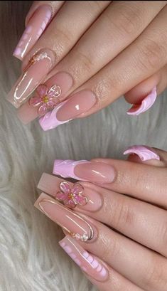 Nails For Miami, Cantarito Nails, Nails Inspo Pink, Background Nails, Beauty Hacks Nails, Punk Nails, Romantic Nails, Summer Toe Nails