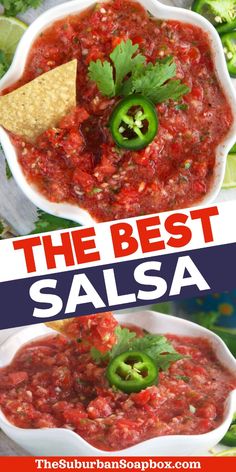 the best salsa recipe is so easy to make